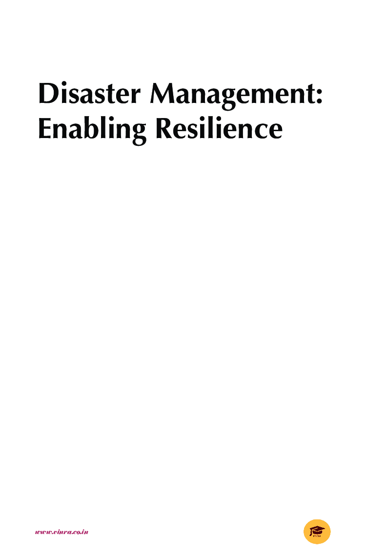Disaster Management Enabling Resilience - Page 4