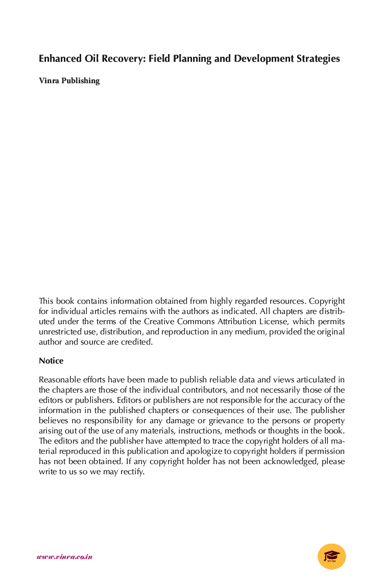 Enhanced Oil Recovery Field Planning and Development Strategies - Page 5