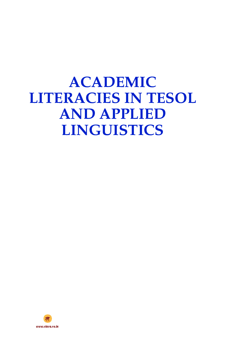 Academic Literacies in Tesol And Applied Linguistics - Page 2