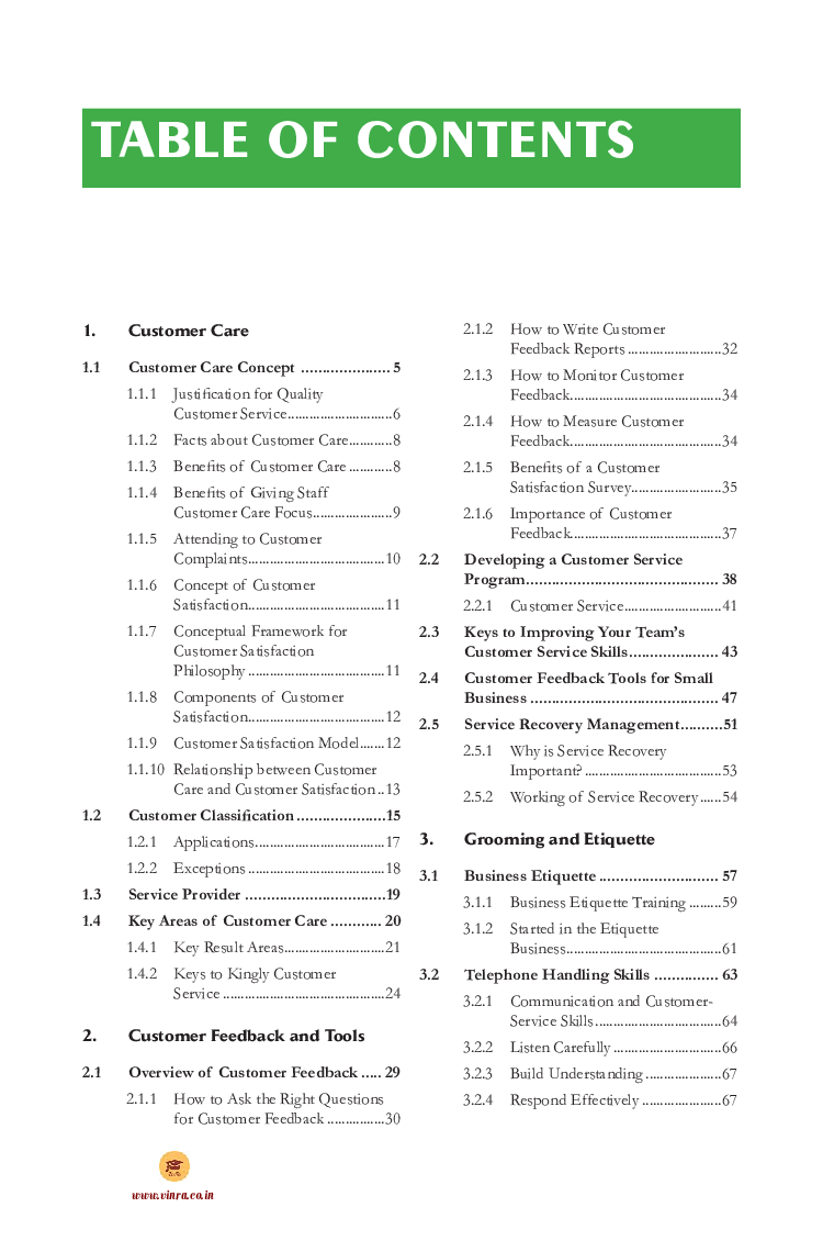 Customer Care & Interpersonal Skills I - Page 4