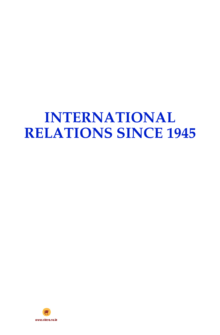 International Relations Since 1945 - Page 2