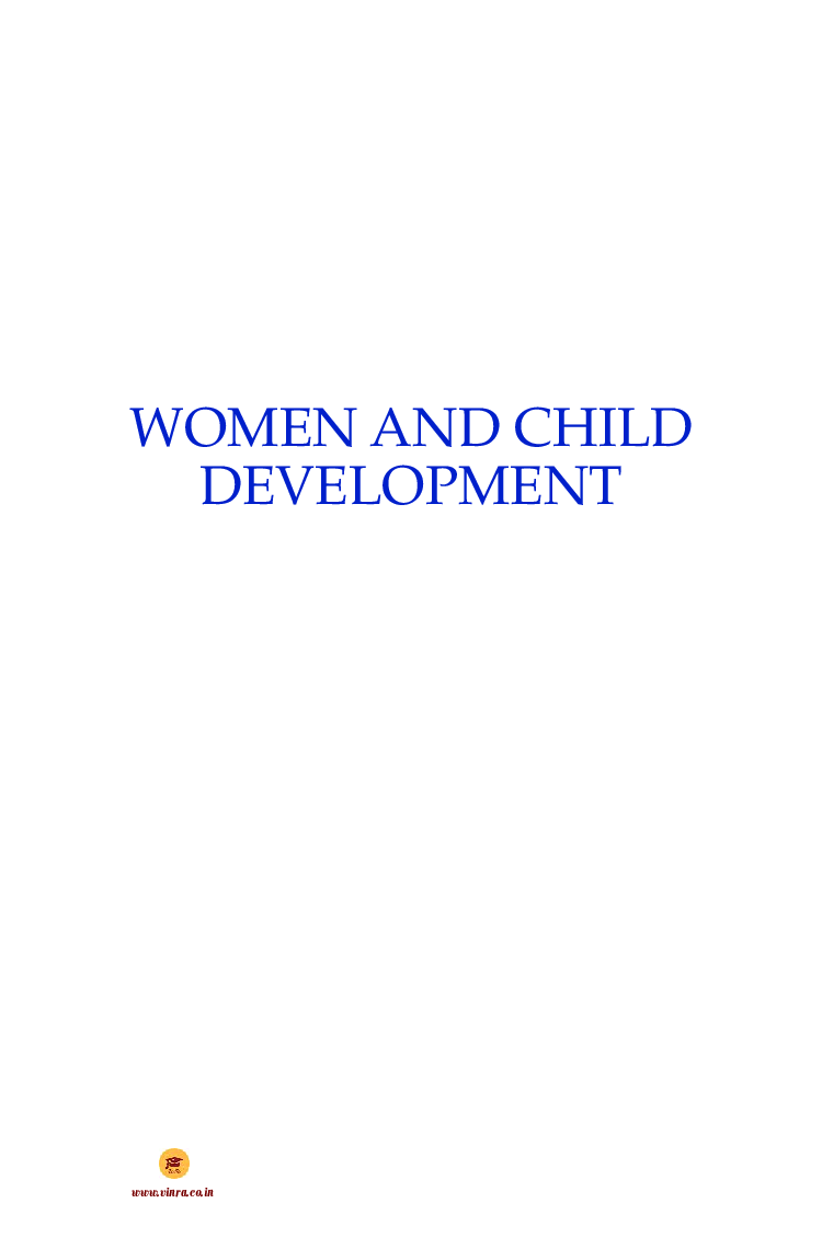Women And Child Development - Page 2