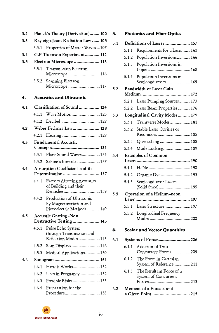 Basic Engineering Physics - Page 5