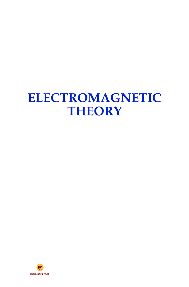 Electromagnetic Theory - Page 2