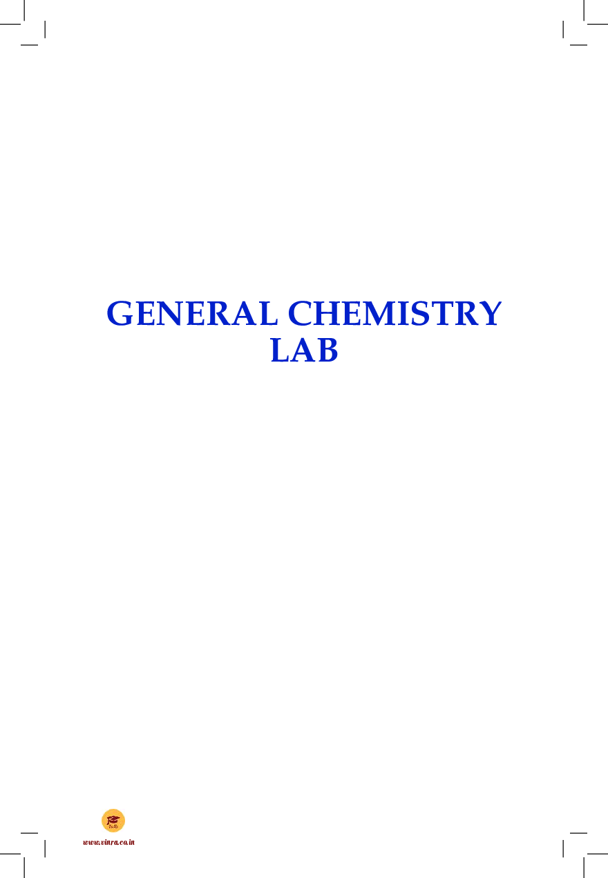 General Chemistry Lab - Page 2