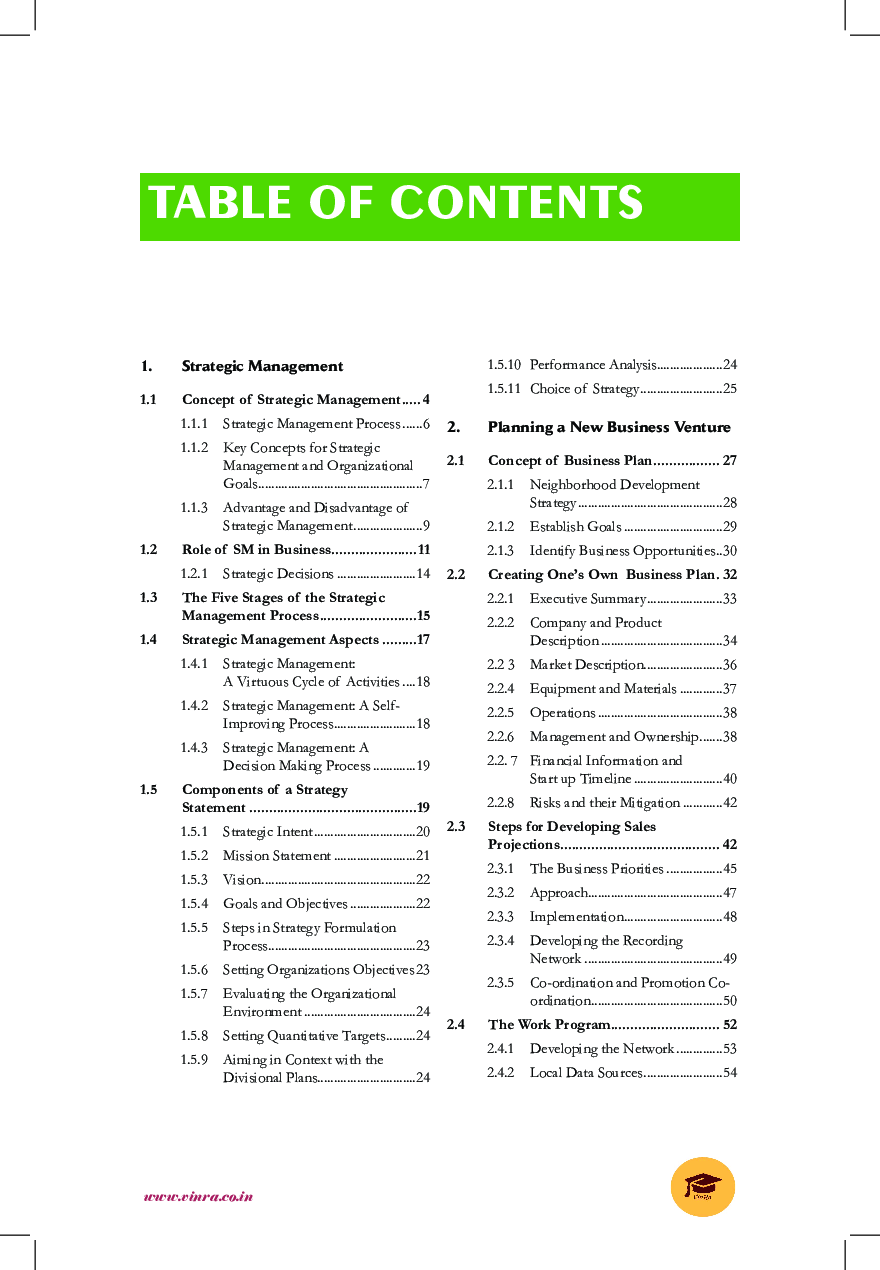 Business Policy And Strategic Management - Page 4