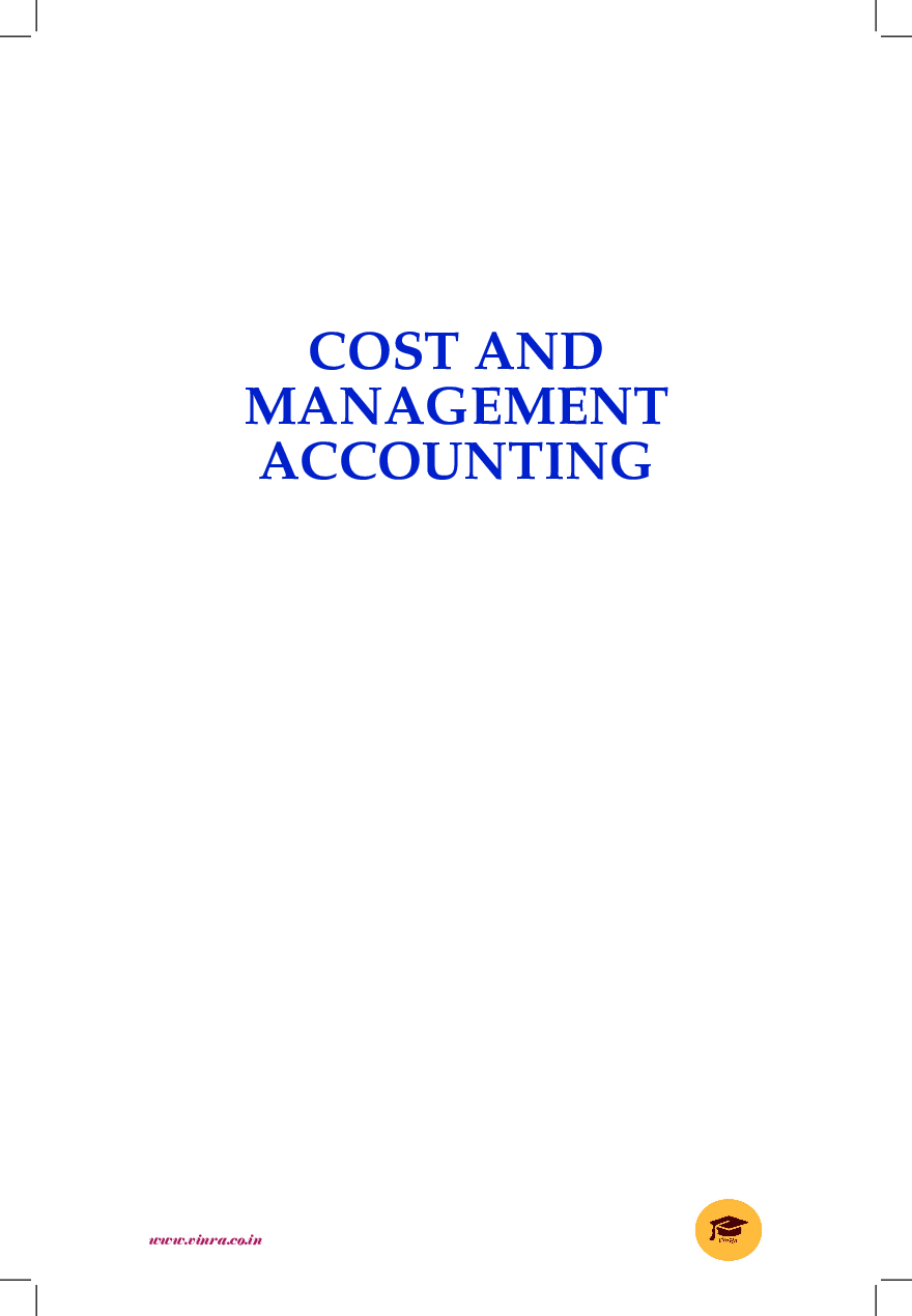 Cost And Management Accounting - Page 2