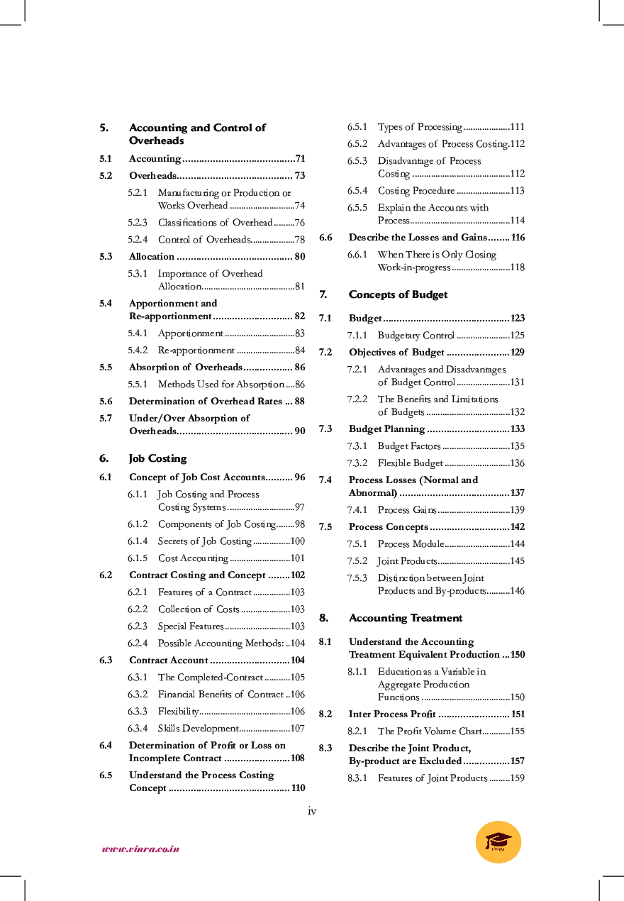 Cost And Management Accounting - Page 5