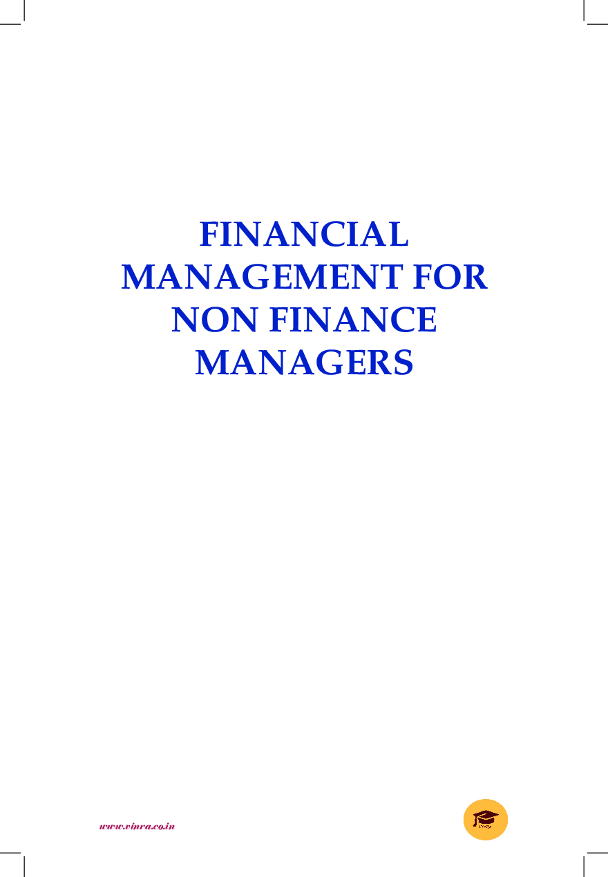 Financial management For non Finanace Managers - Page 2