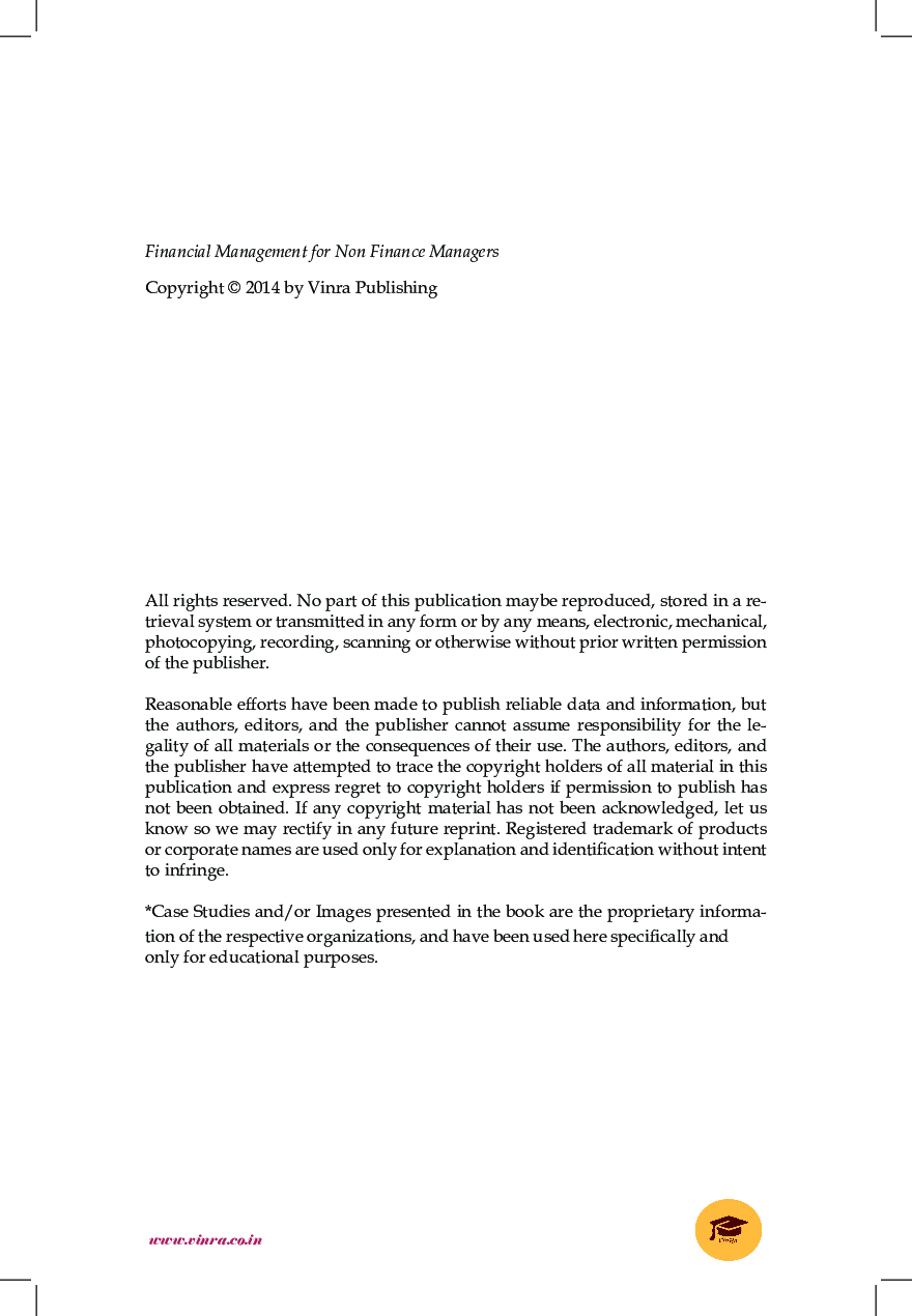 Financial management For non Finanace Managers - Page 3