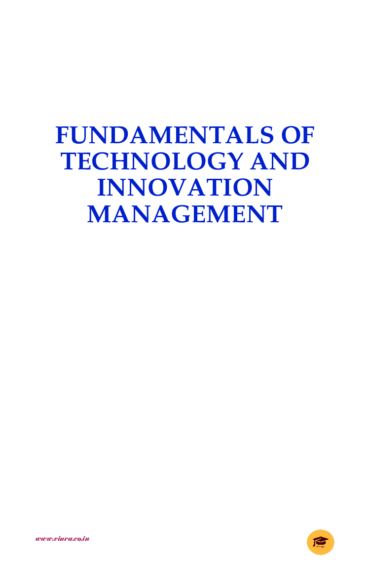 Fundamentals Of Technology And Innovation Management - Page 2