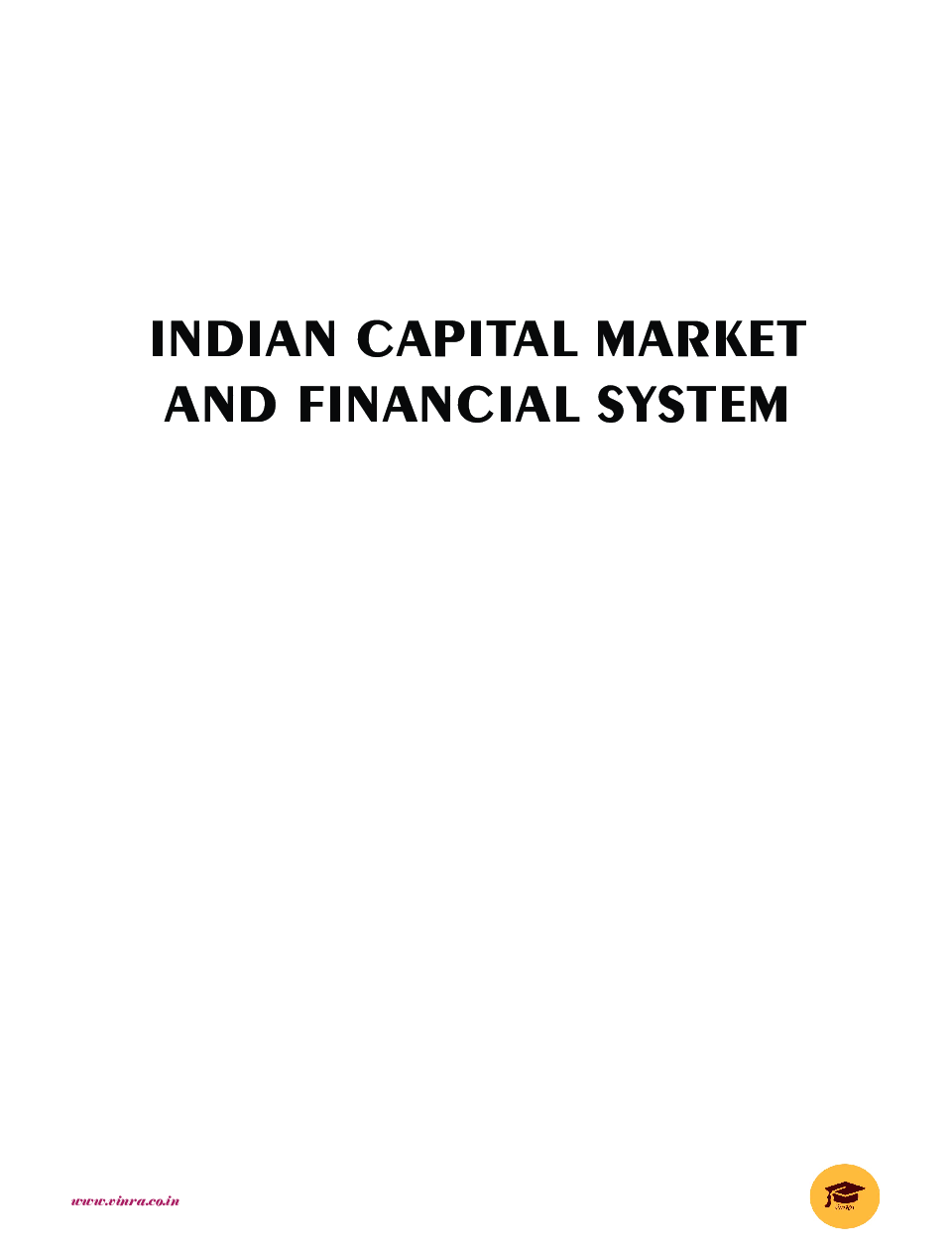 Indian Capital Market And Financial System - Page 2