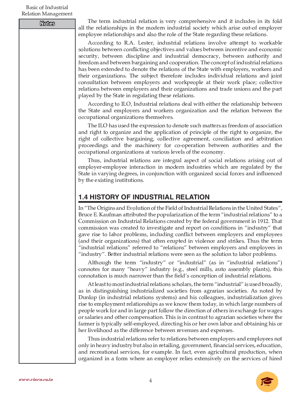 Industrial Relations Management - Page 5