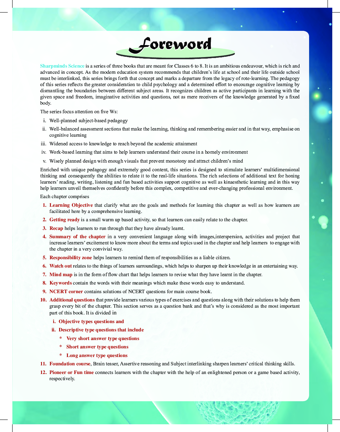 Sharpminds NCERT Companion Science For Class-6 - Page 4
