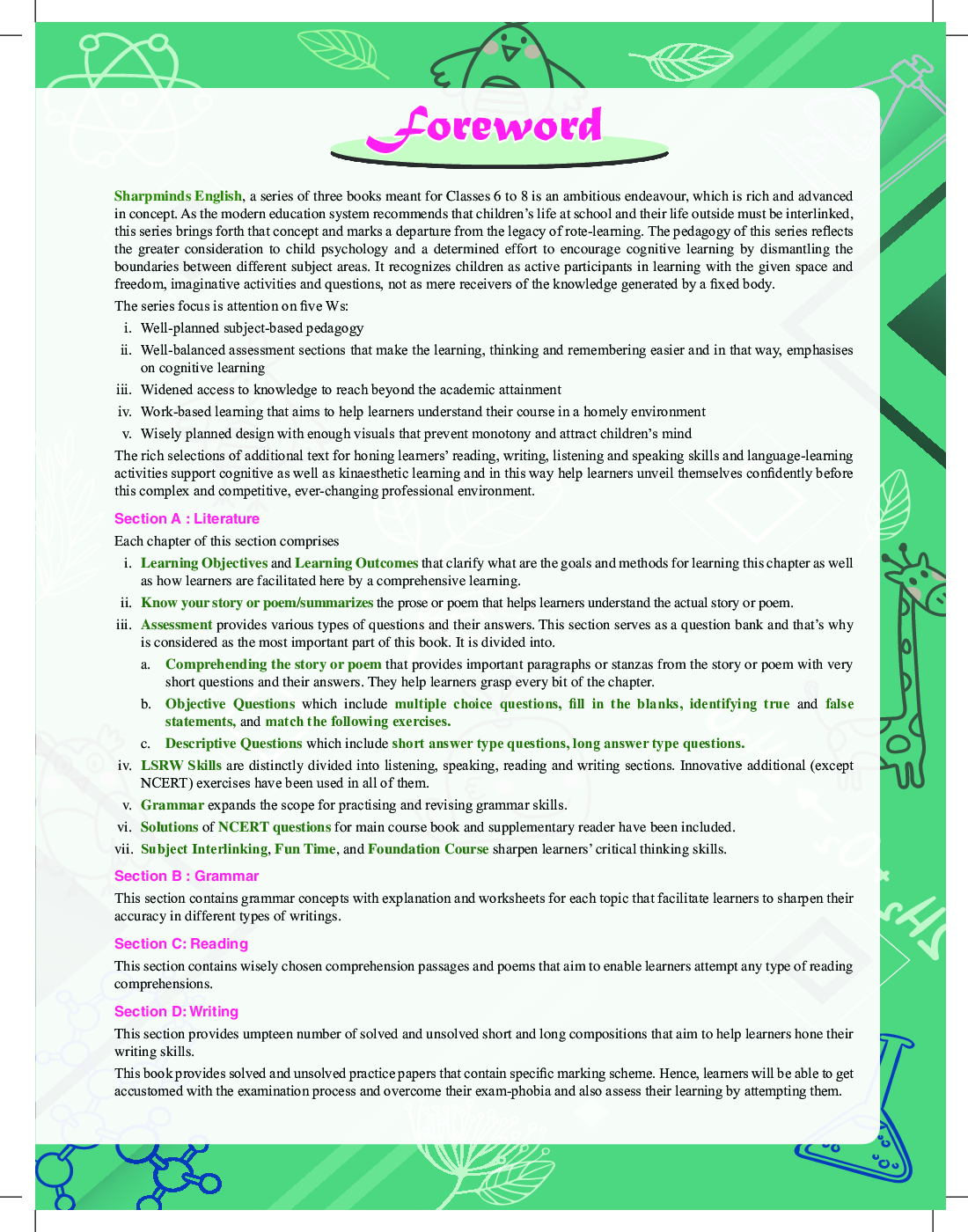 Sharpminds NCERT Companion English For Class-7 - Page 4