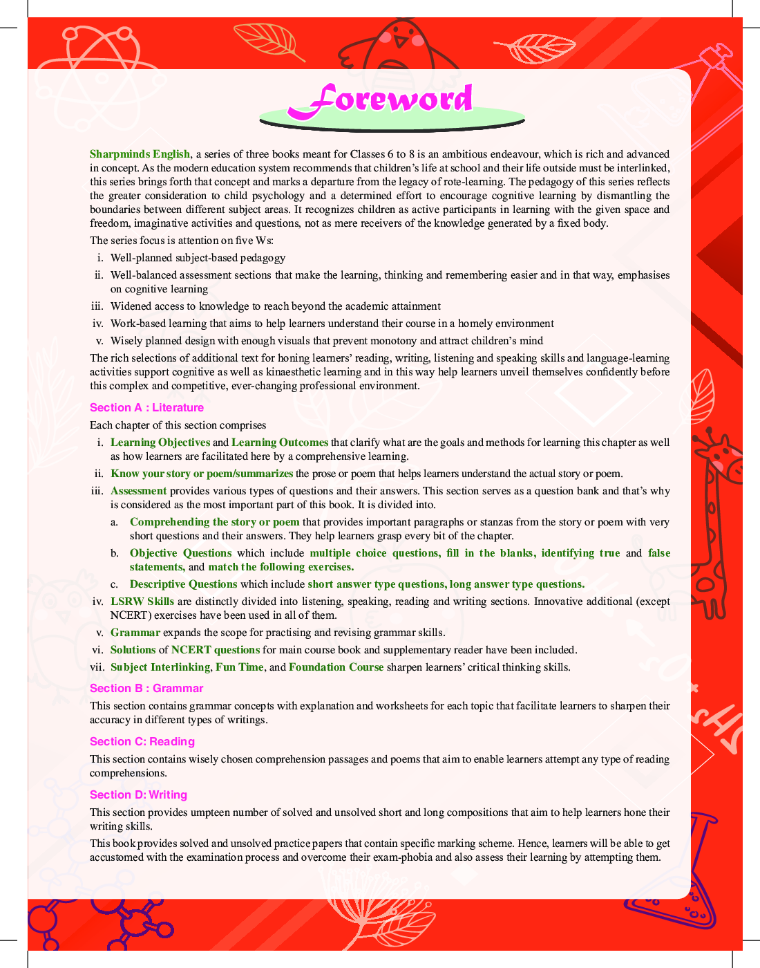Sharpminds NCERT Companion English For Class-8 - Page 4