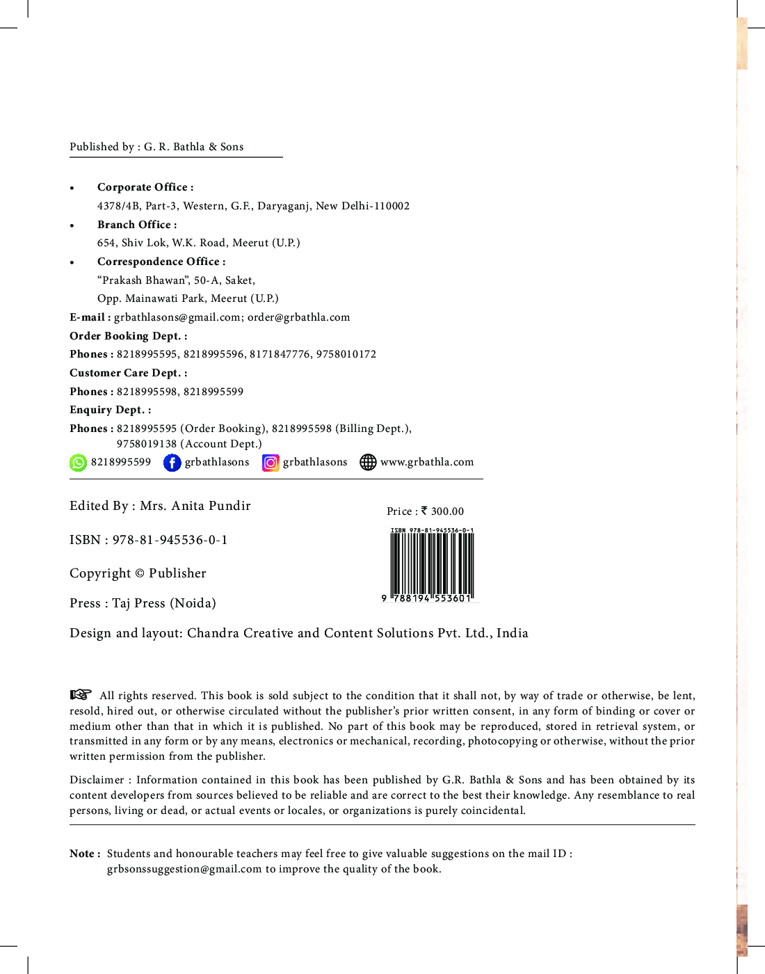 Sharpminds NCERT Companion Social Science For Class-6 - Page 3