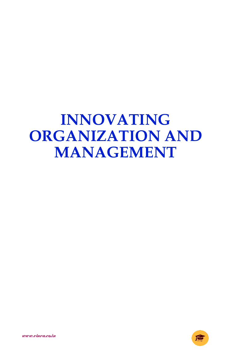 Innovating Organization And Management - Page 2