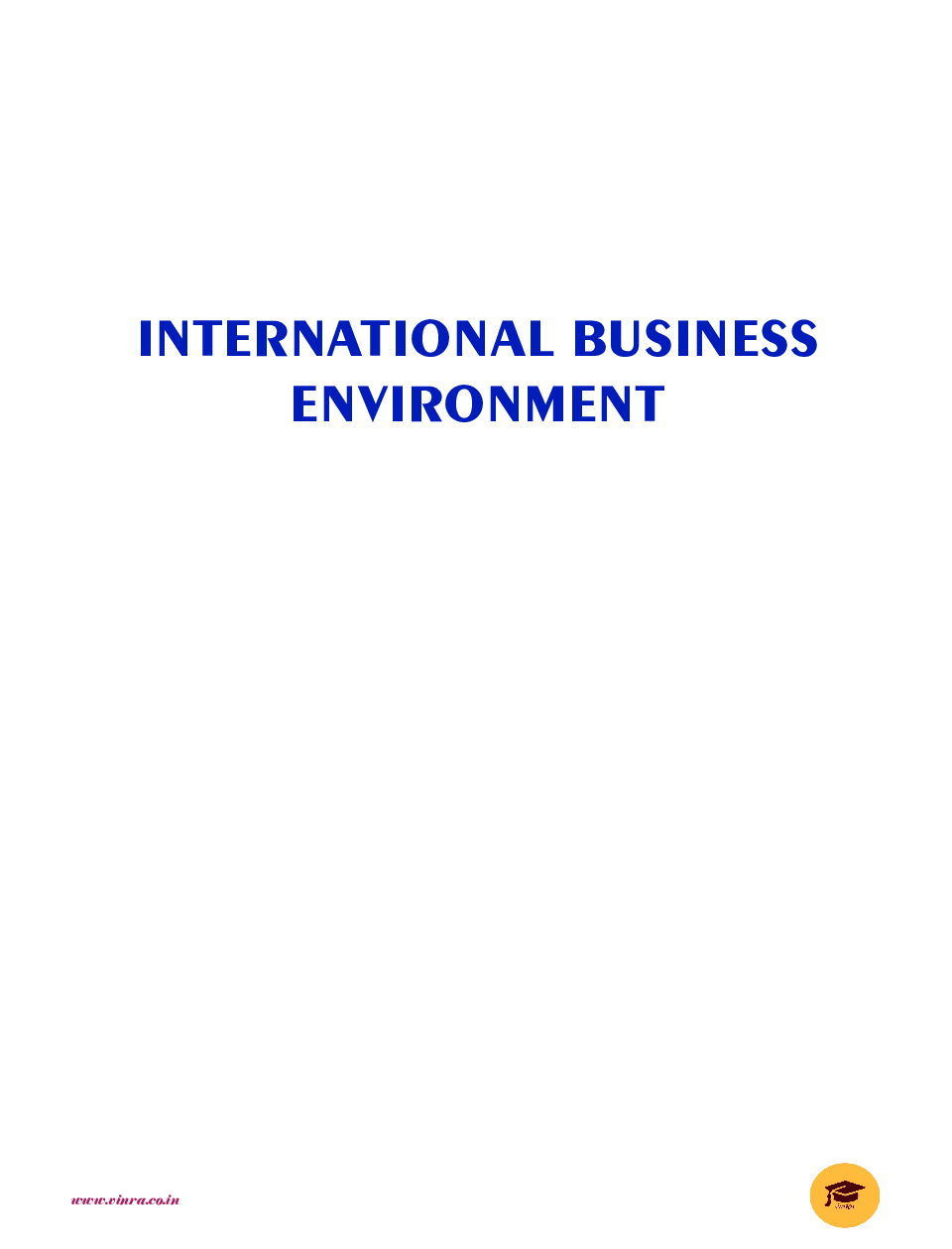 International Business Environment - Page 2