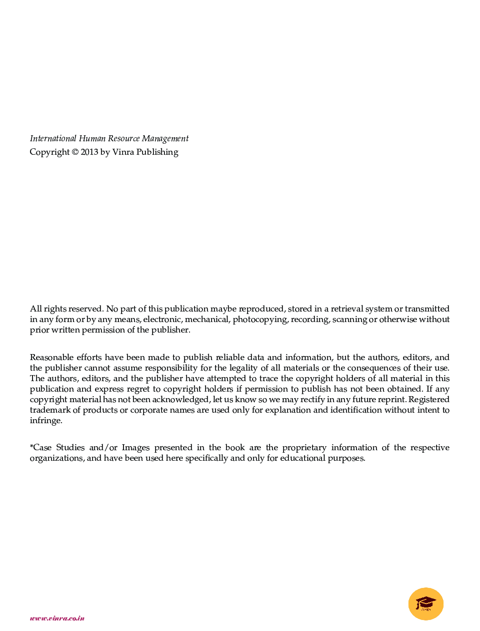 International Human Resource Management - Page 3