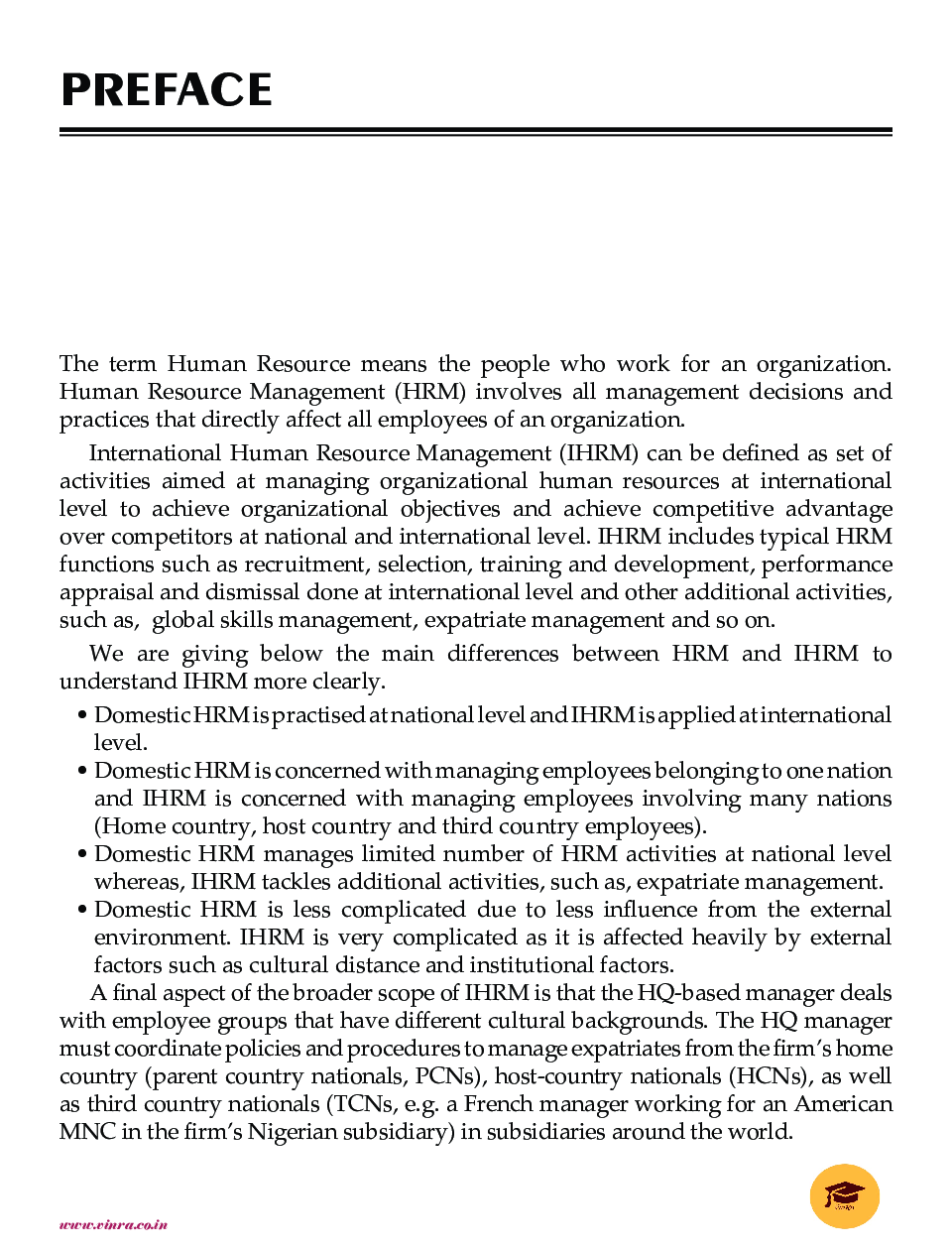 International Human Resource Management - Page 4