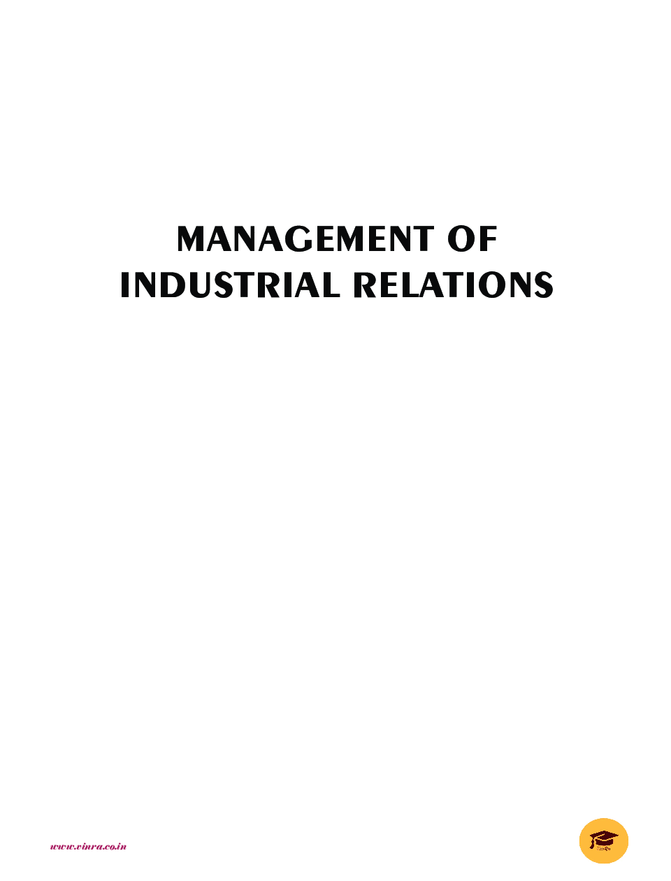 Management Of Industrial Relations - Page 2
