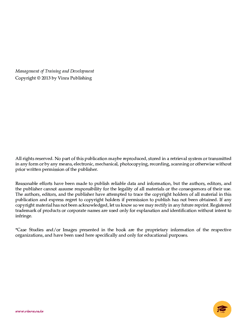 Management Of Training And Development - Page 3