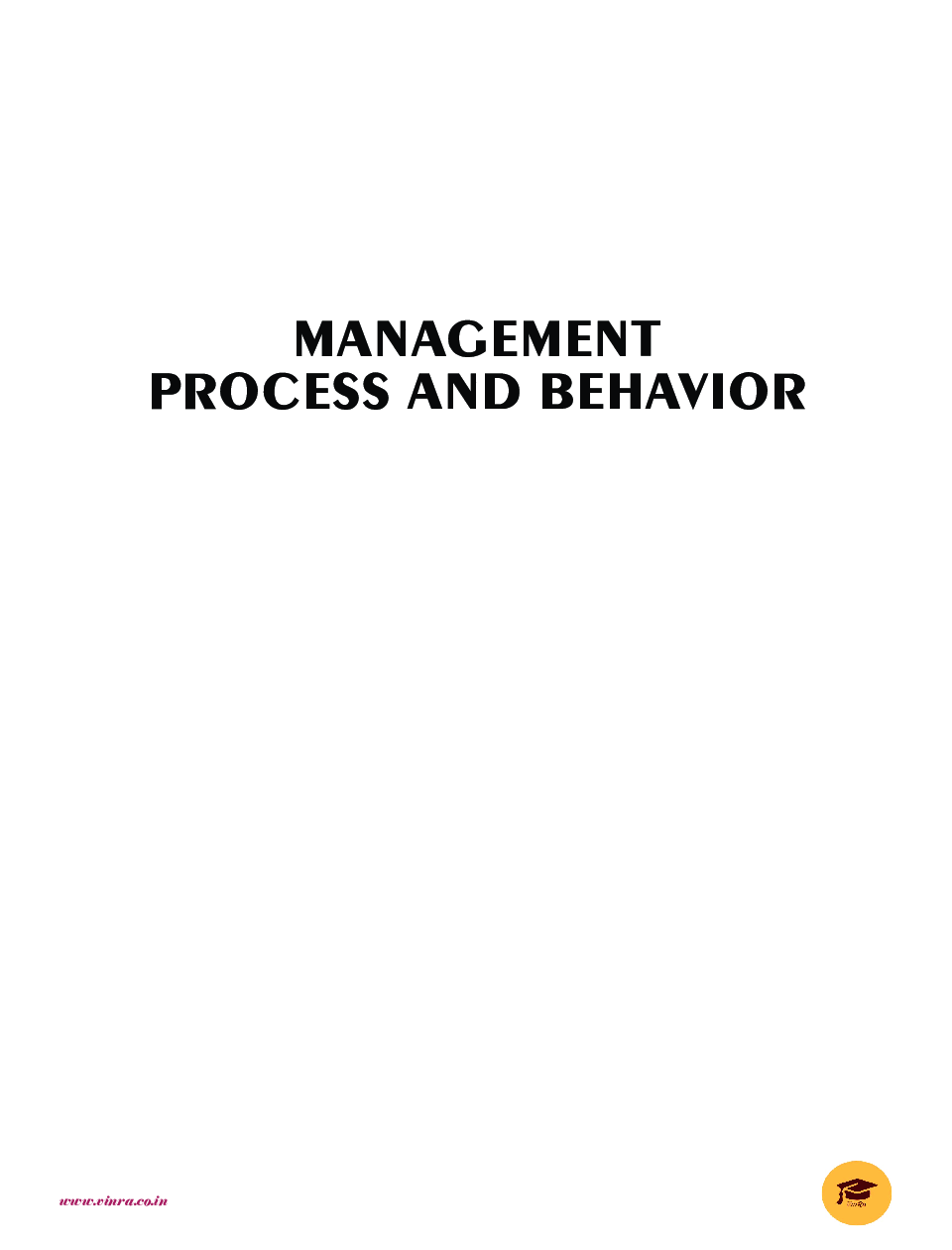 Managemnet Process And Behavior - Page 2