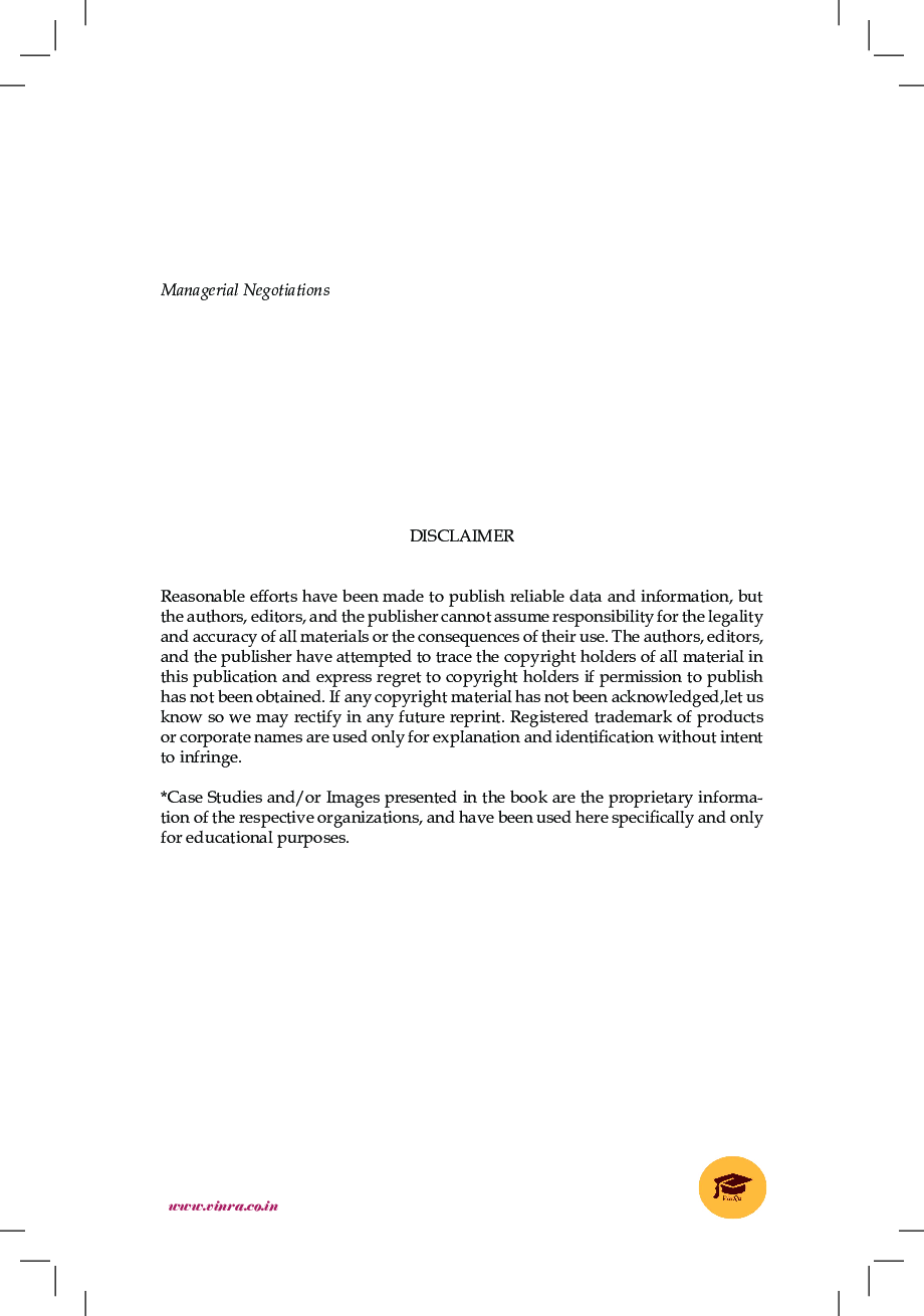 Managerial Negotiations - Page 3