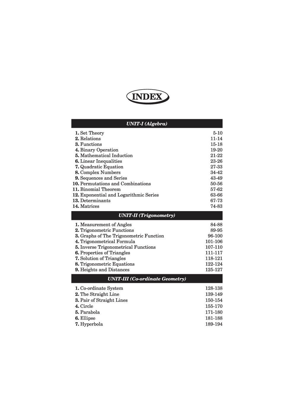 Puja CBSE & ISC Mathematics Formulae For Class XI & XII - Page 4