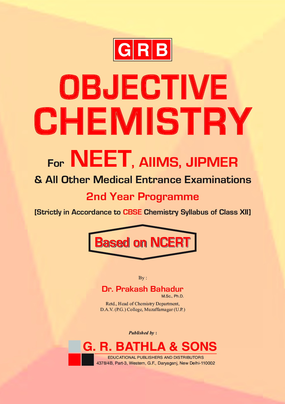 Grb Objective Chemistry For NEET (2nd Year) - Page 4