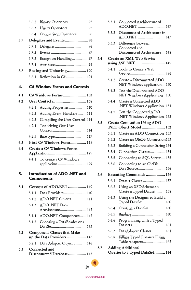 Computer Science C# with .NET - Page 5