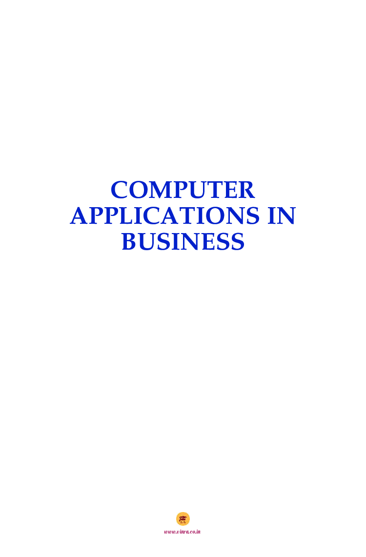 Computer Science Computer Applications in Business - Page 2