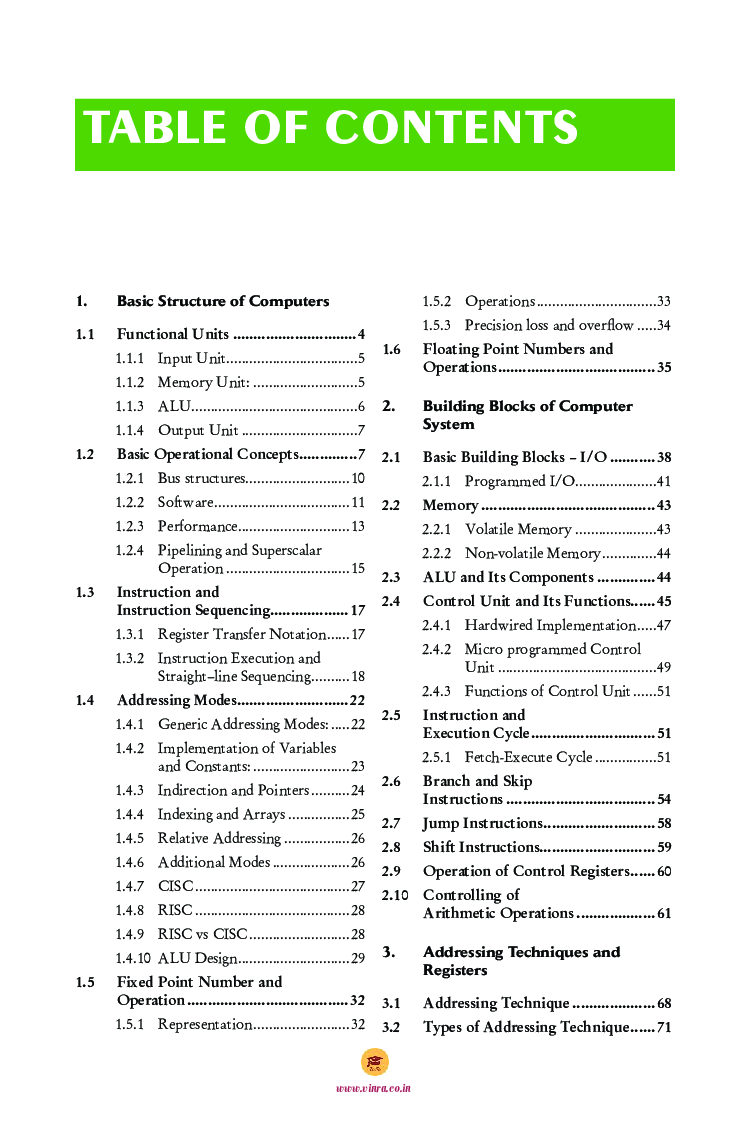 Computer Science Computer Organization and Assembly Language Programming - Page 4