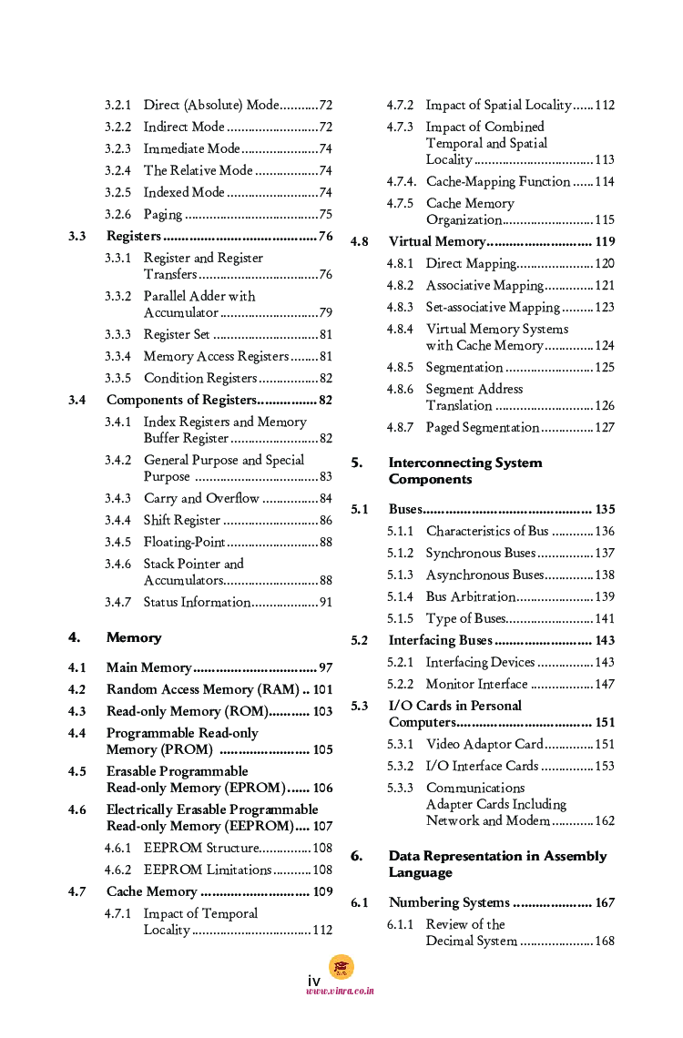 Computer Science Computer Organization and Assembly Language Programming - Page 5