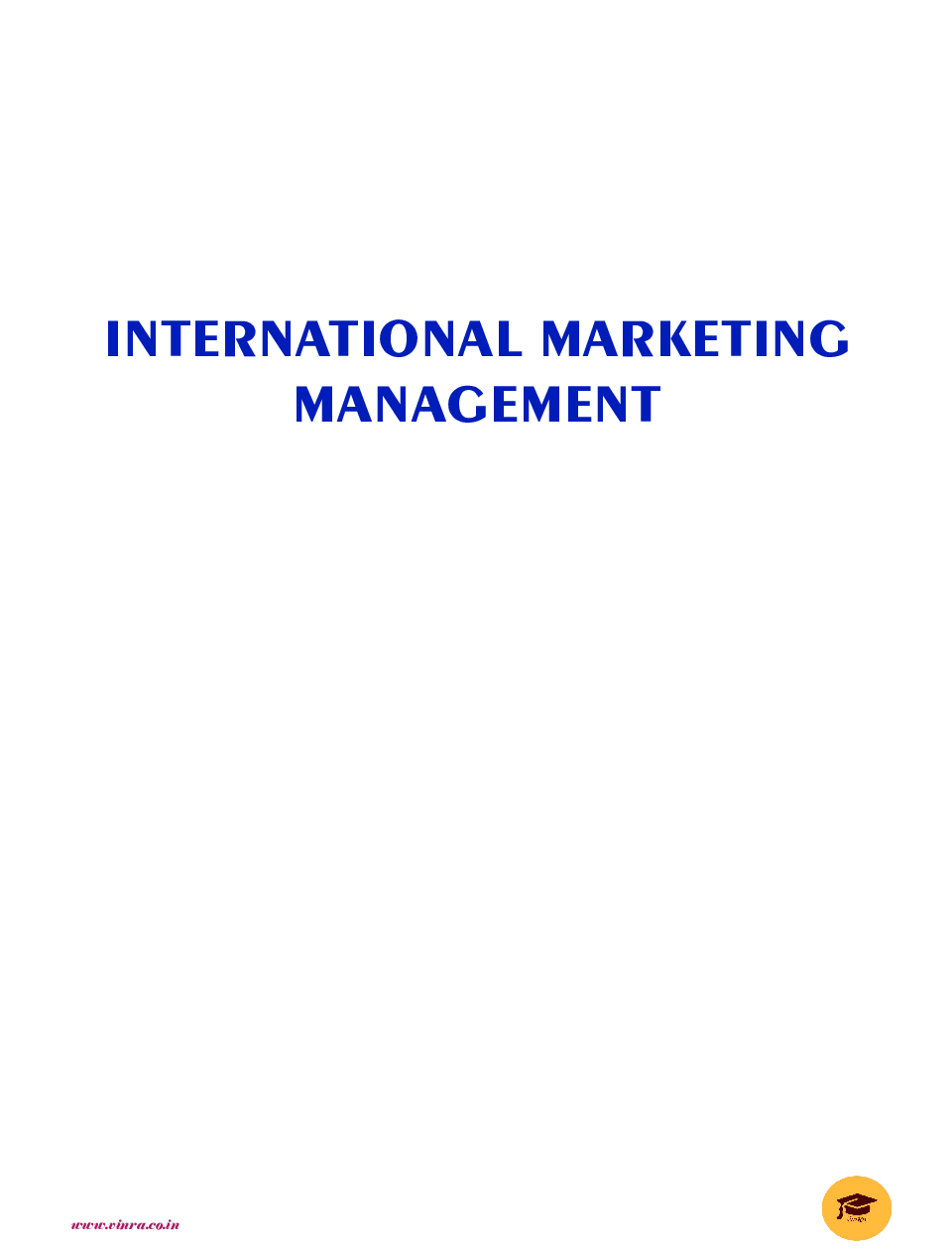 International Marketing Management - Page 2