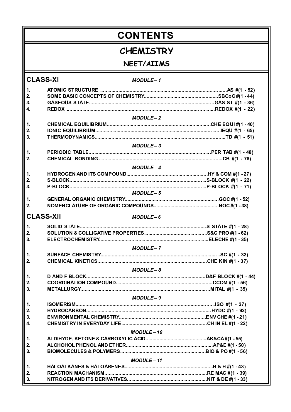 Study Package of Chemistry For NEET/AIIMS - Page 3