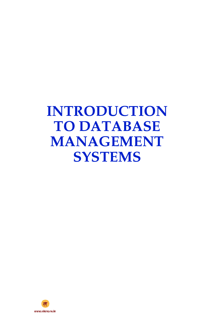 Download Computer Science Introduction to Database Management Systems ...