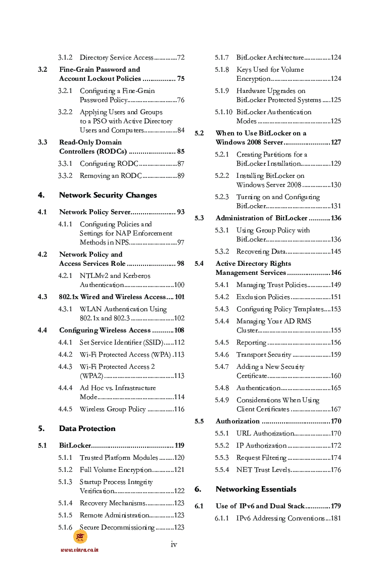 Computer Science  MCITP Enterprise Administrator (Windows Server 2008) - Page 5