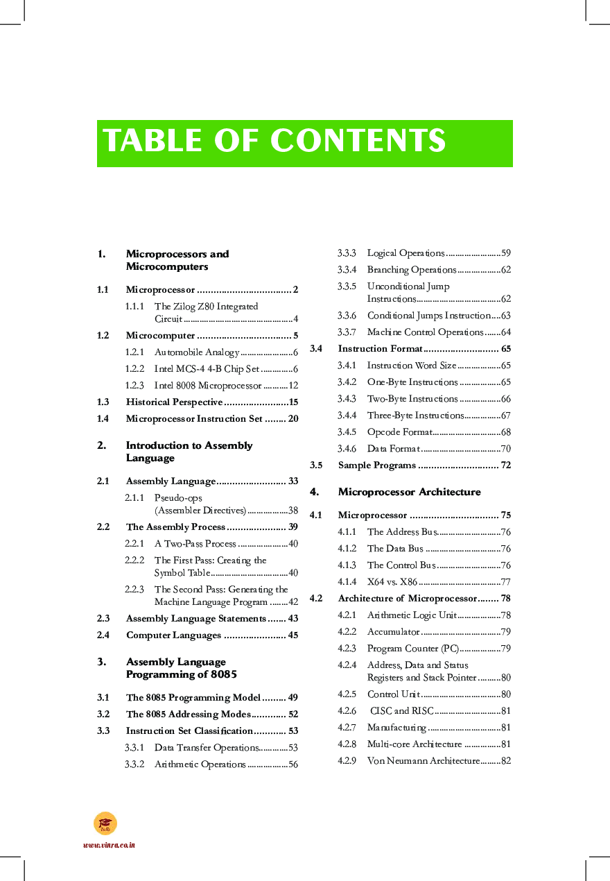 Computer Science  Microprocessors_Book_M1 - Page 4
