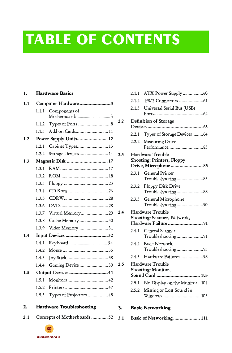 Computer Science PC Assembling & Troubleshooting - Page 4