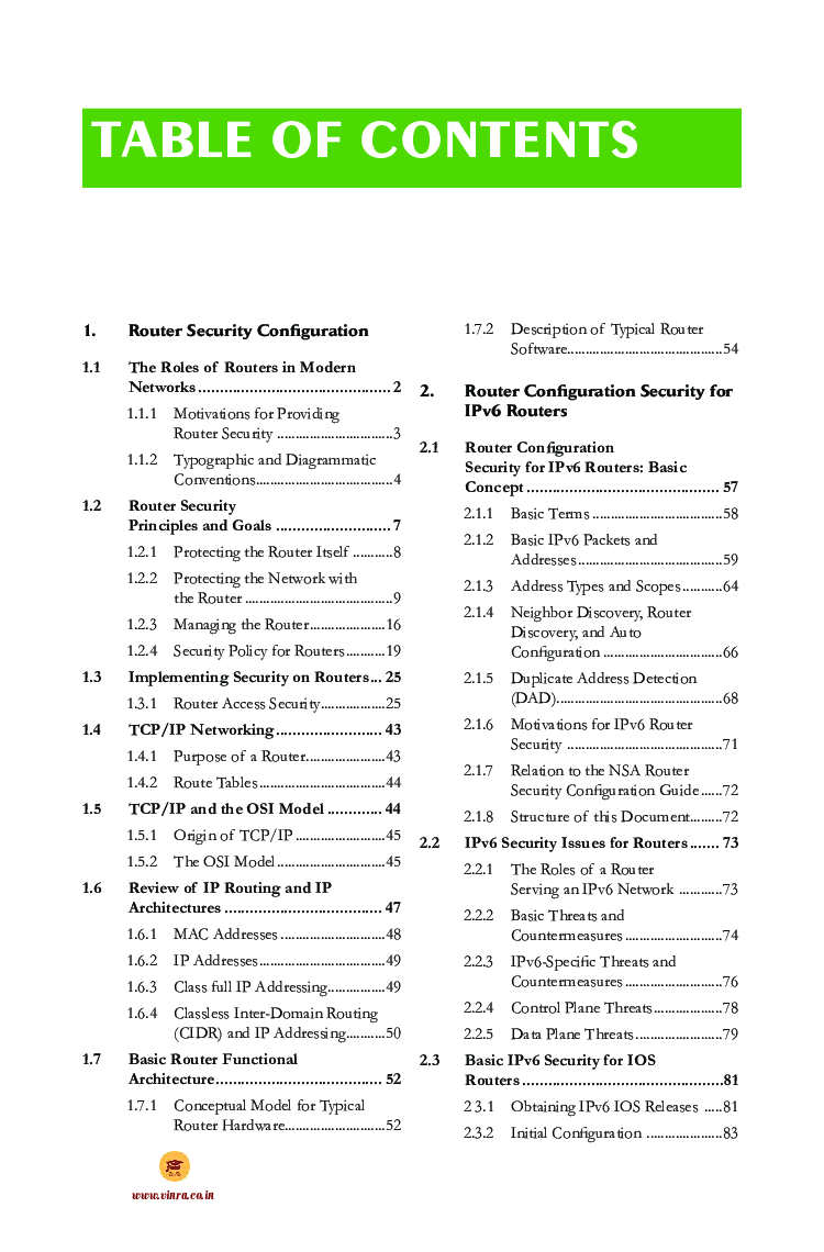 Computer Science Router Configuration & Security - Page 4