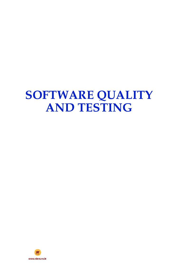 Computer Science Software Quality and Testing - Page 2