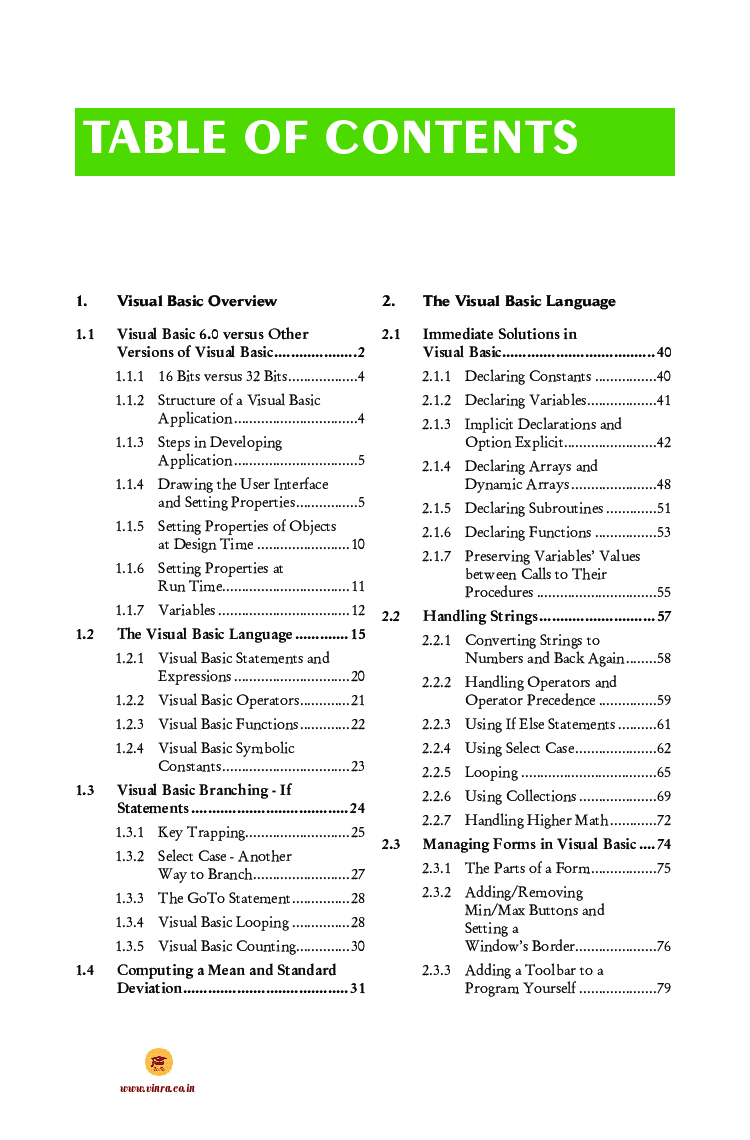 Computer Science Visual Basic Programming - Page 4