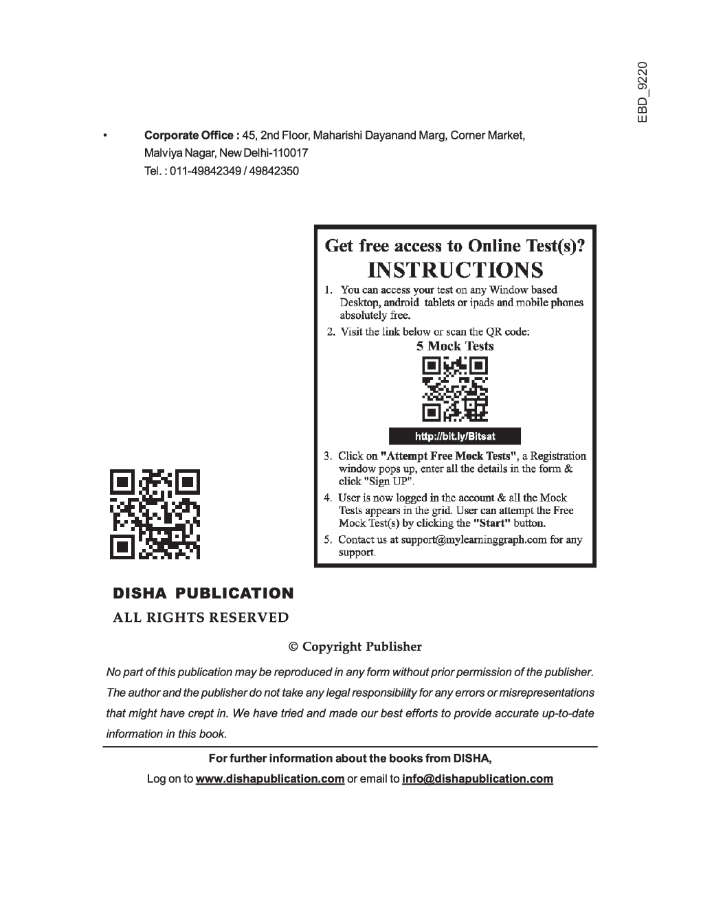 BITSAT 15 Years Chapter-Wise Solved Papers (2019-2005) With 5 Online Mock Tests 3rd Edition - Page 3