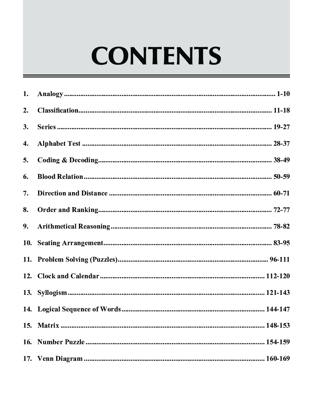 General Reasoning Ability For Competitive Exams - SSC/ Banking/ Defence/ Railway/ Insurance - Page 4