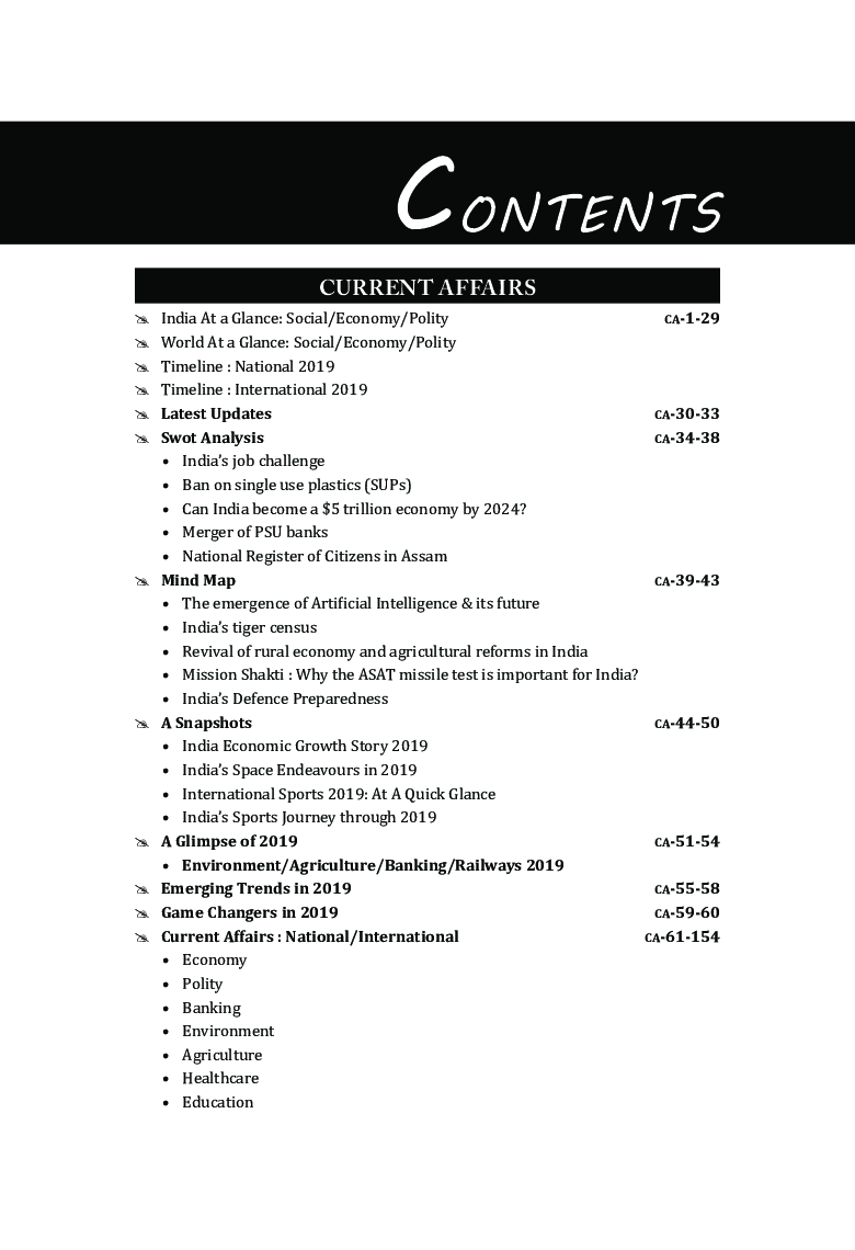 The Yearly Current Affairs 2020 For Competitive Exams 5th Edition - Page 4
