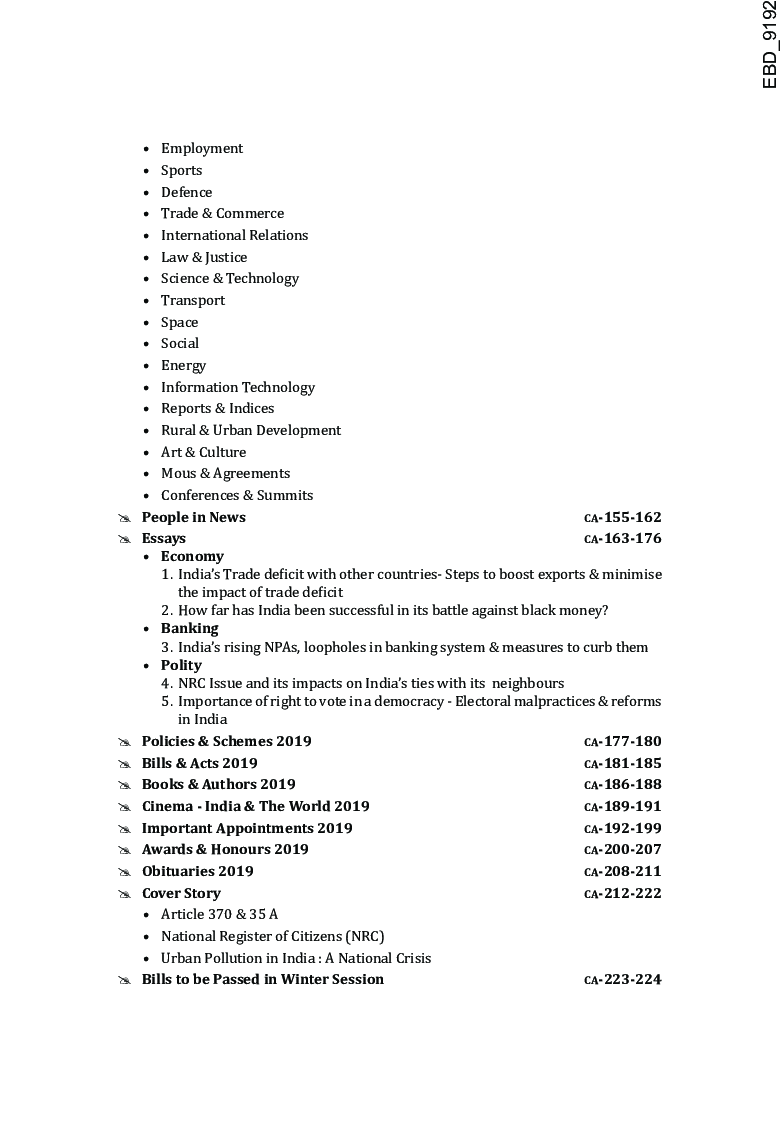 The Yearly Current Affairs 2020 For Competitive Exams 5th Edition - Page 5