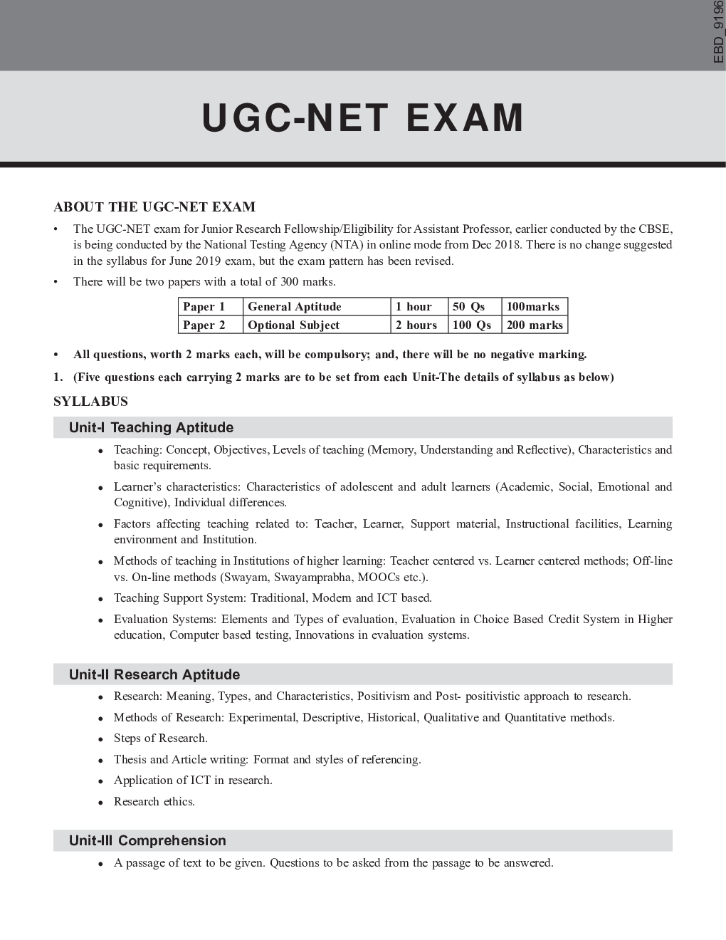 NTA UGC NET Paper 1 - 34 Solved Papers (2019 to 2004) 3rd Edition - Page 5
