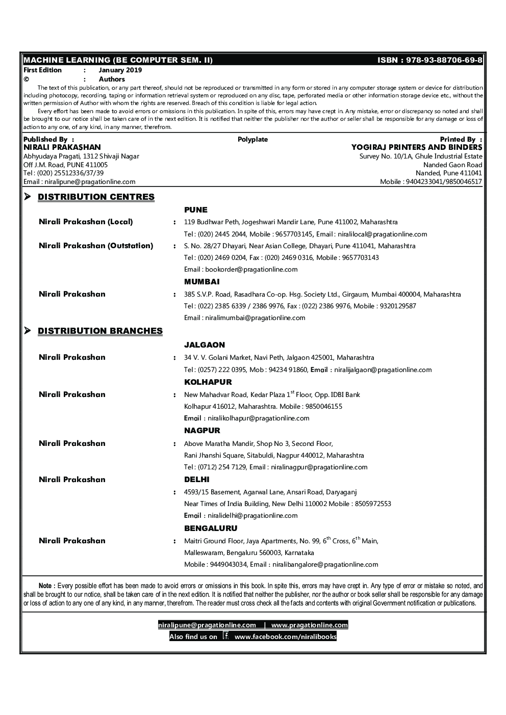 Machine Learning - Page 3